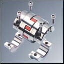Rotex drop-out center design coupling type A-H